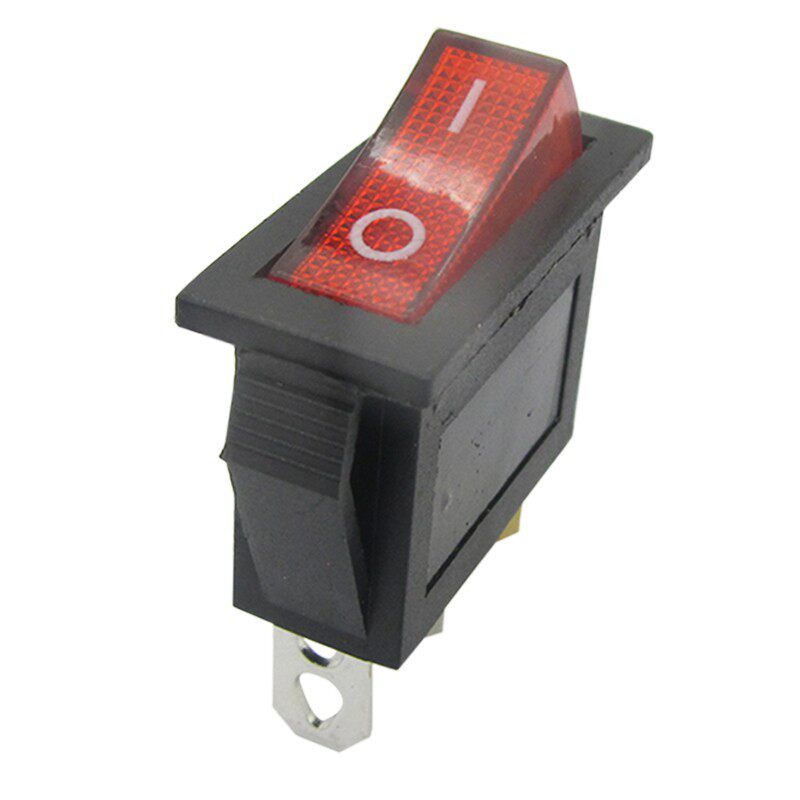 电炒锅船形带灯按钮配件多功能通用型电锅开关2100W-8000W电热锅