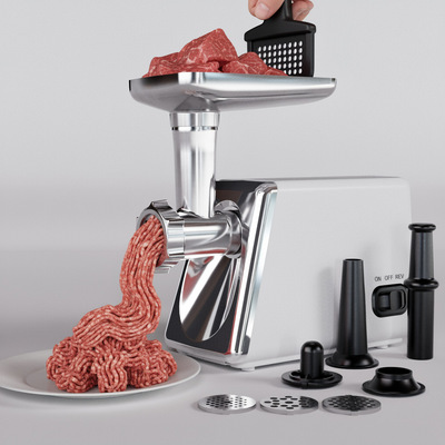 欧规220V电动绞肉机家用多功能全自动灌肠绞肉机meat grinder