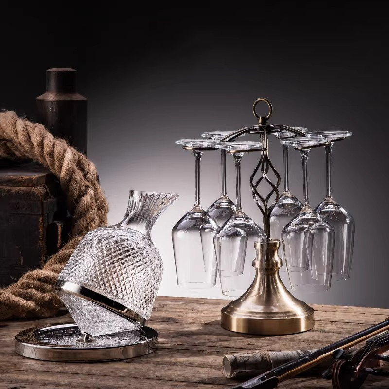 法国高档勃艮第红酒杯套