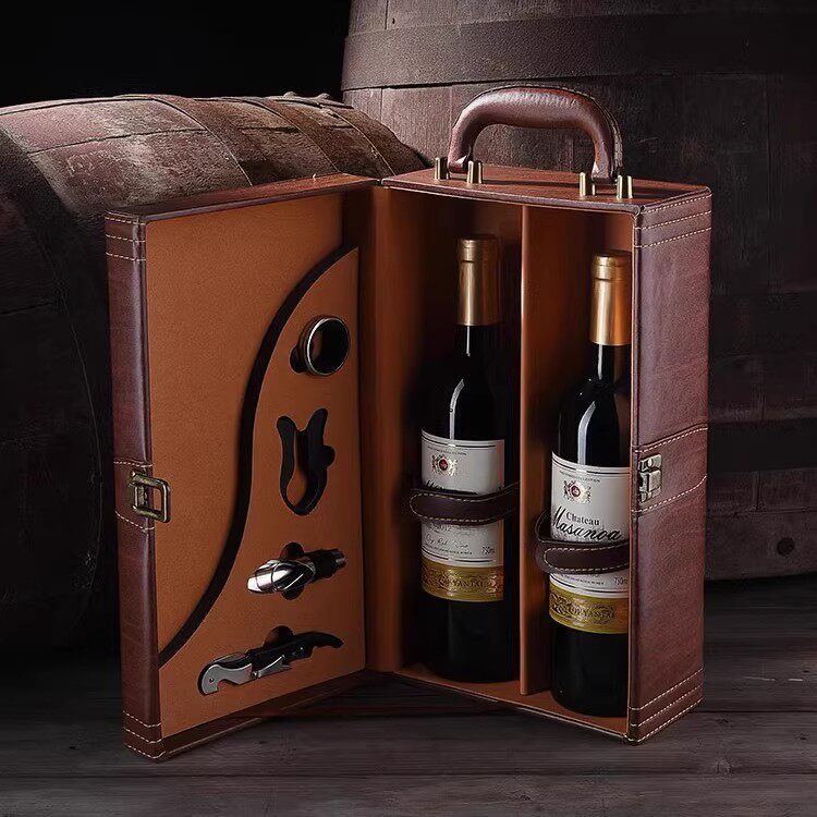 法国高档葡萄酒收纳盒防