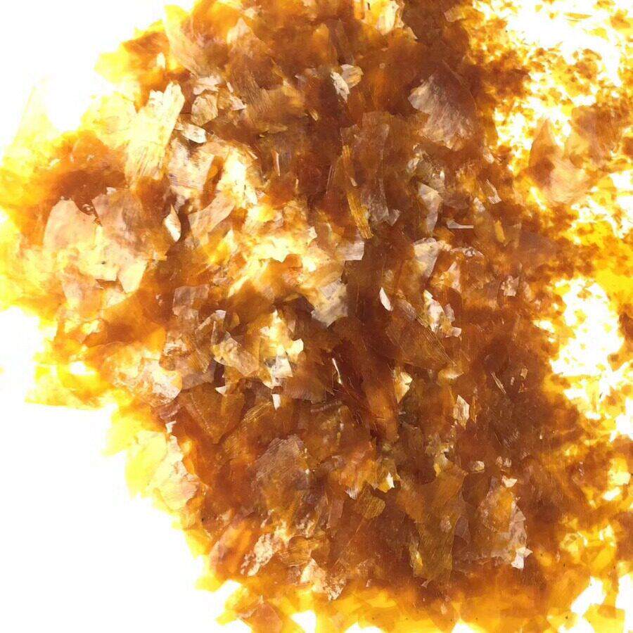 大量现货虫胶片金黄色薄漆片虫胶片1公斤起批印度士力片