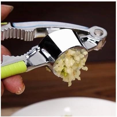 创意厨房小工具家用不锈钢手动压蒜泥捣蒜器榨蒜姜汁机