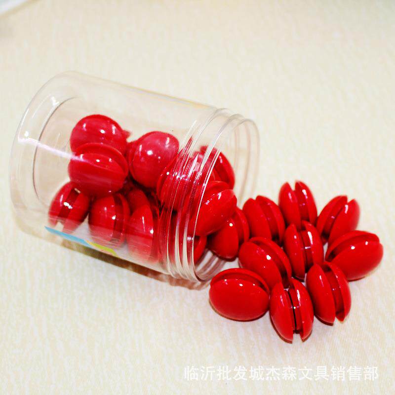 实惠3磁钉圆形白板磁珠彩色磁扣磁粒50粒桶装83012