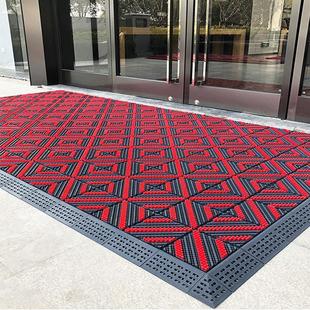 室外防滑地垫酒店门口进门脚垫户外商用除尘门垫入户门外防水地毯