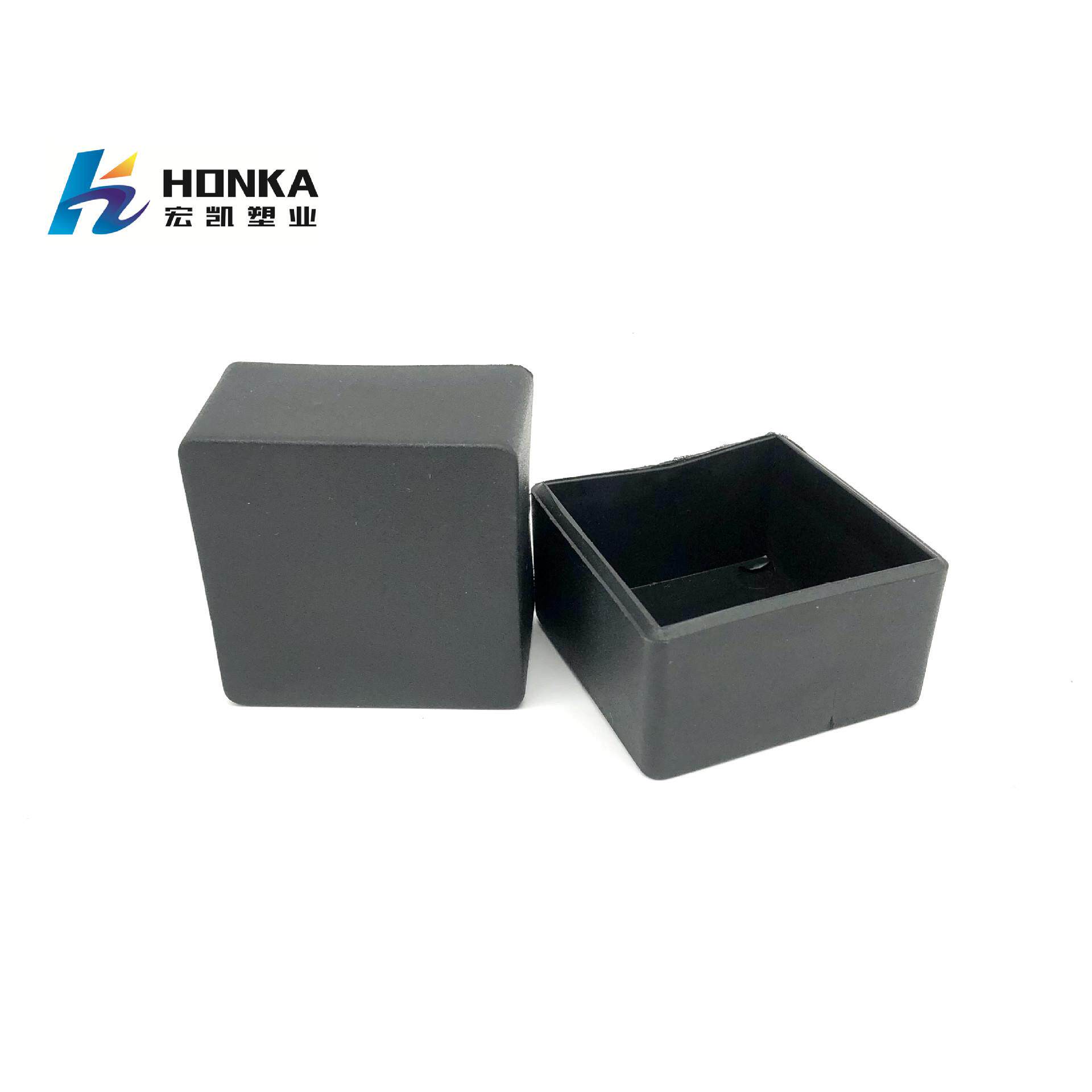 50*50塑料方管套装饰盖钢管堵头桌椅脚套家具脚垫健身器材滑套