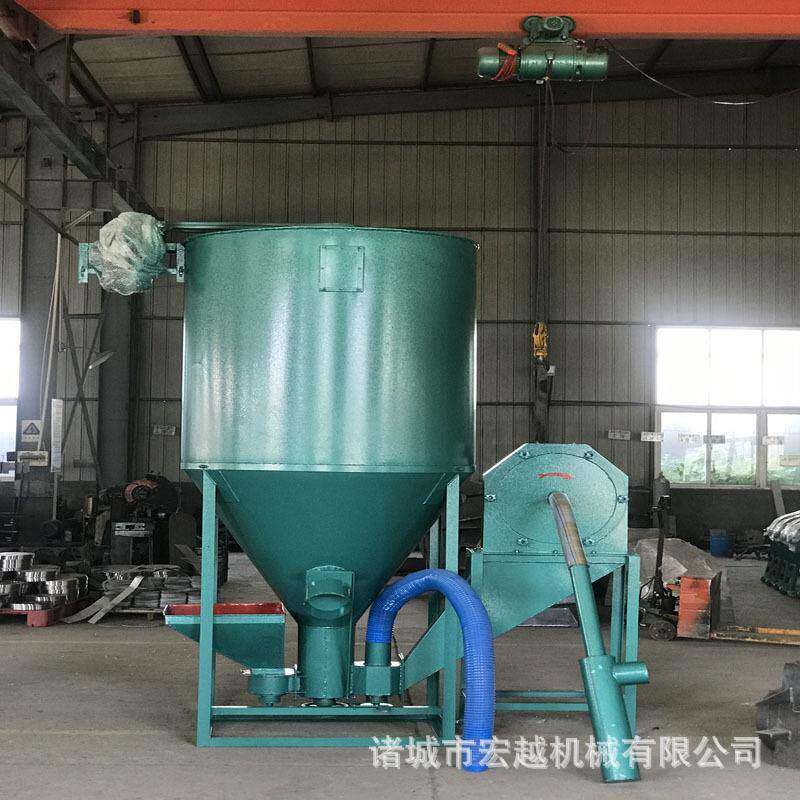 自吸式玉米粉碎搅拌机组一体式饲料粉碎搅拌机厂家现货粉碎机