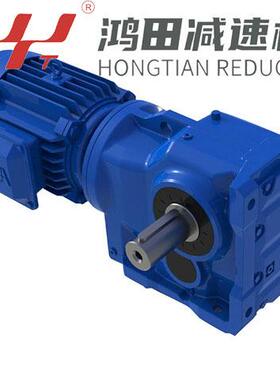 107-Y5.5-6P-5.5W减速机螺旋锥齿轮减速电机售后质量保