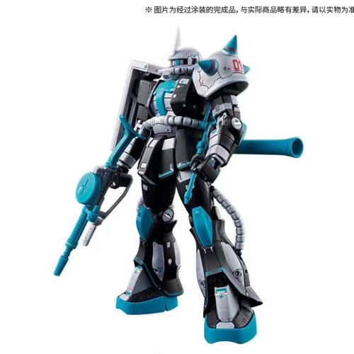 万代 pb RG 1/144 MS-06S 扎古II 初音未来Ver 高达拼装模型