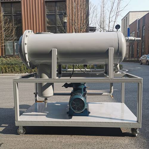 通瑞ZJD-F-80无需加热即可脱除燃油中的水分，聚结分离过滤设备