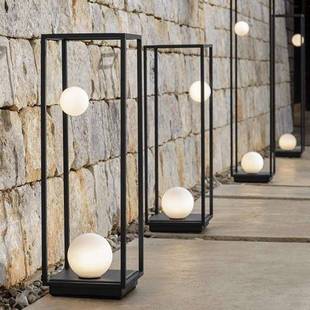 夜明珠户外庭院灯防水草坪灯别墅景观灯室外过道灯花园简约过道灯