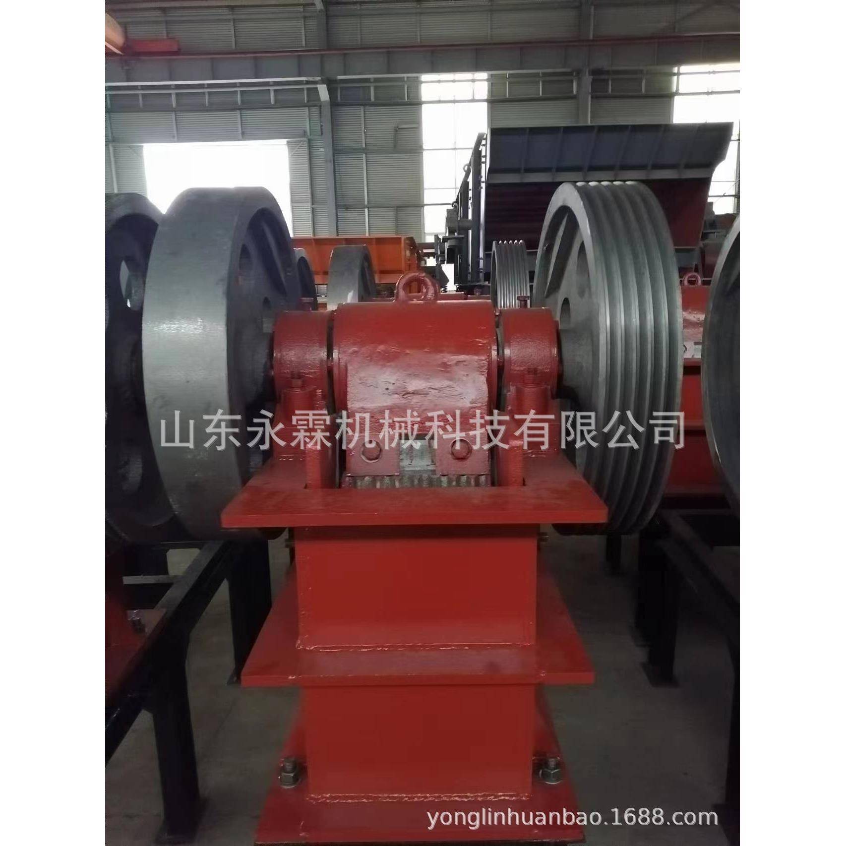 挤压破碎颚破机粗中细碎鄂式破碎机砂石破碎生产设备鄂破