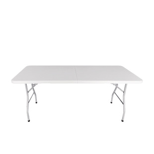 折叠圆桌家用折叠大圆桌酒店饭店宴客厅餐厅户外简易餐桌椅可出口