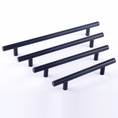 现代简约衣柜橱柜门把手T型家具抽屉加厚衣柜家具实心门把手