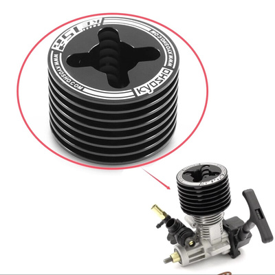 kyosho京商新款FW06平跑遥控车发动机 引擎 发动机 散热器 74033