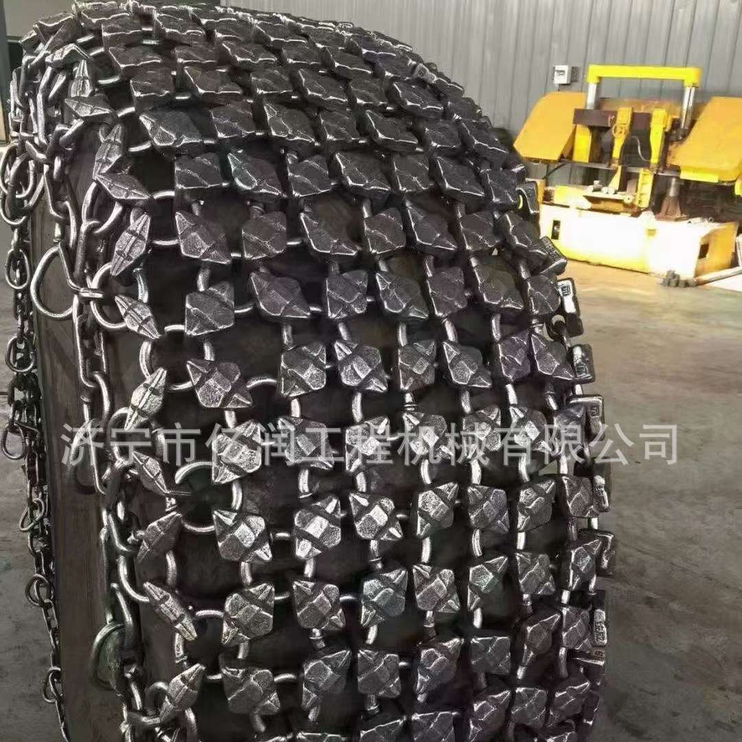 供应 装载机山工SEM668 660 669 663D/B轮胎保护链 锻造保护链