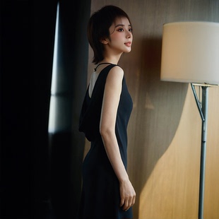 新款 春夏季 气质礼服连衣裙女XF05978W0 珂奈禾蔻商场同款 袁泉同款