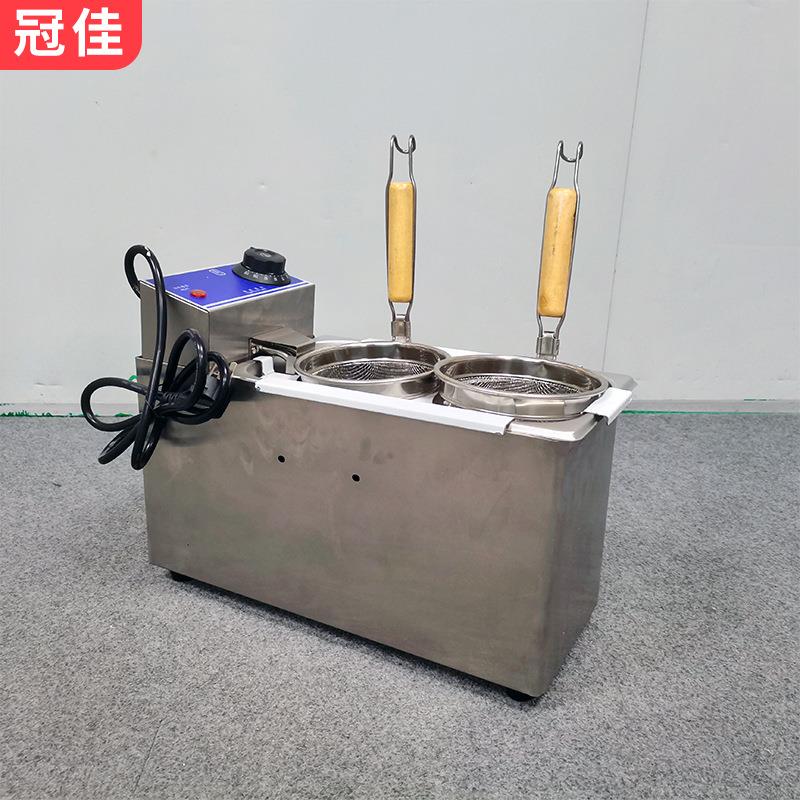 冠佳台式商用煮面炉摆摊创业电热麻辣烫煮串串双头双筛煮面炉