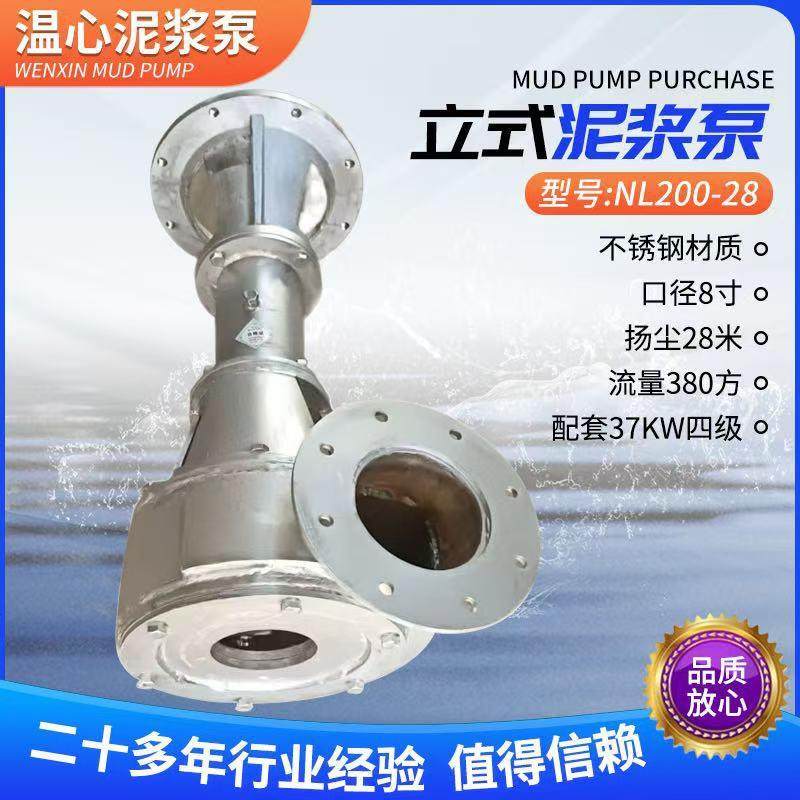厂家供应立式泥浆泵NL200-28-37KW无堵塞泥浆泵污水泵可,五金/工具,水泵,淘宝优惠券,粉丝福利购,淘宝优惠卷