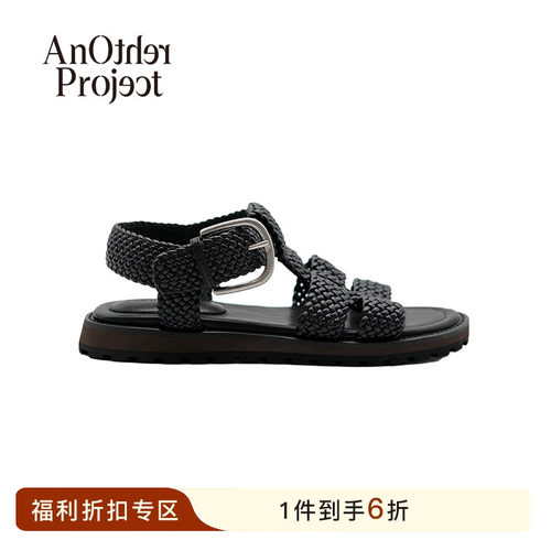 AnOtherProject编织罗马凉鞋