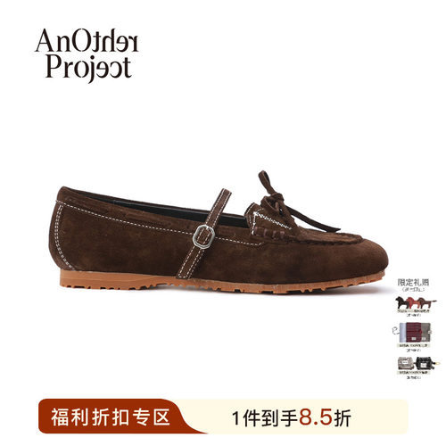 AnOtherProject薄底刺绣船夫鞋