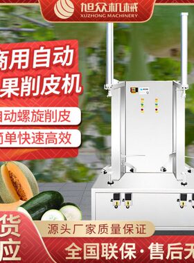 全自动削皮机商用刀双刀多功能厨房南瓜洋芋冬瓜刨皮去皮机