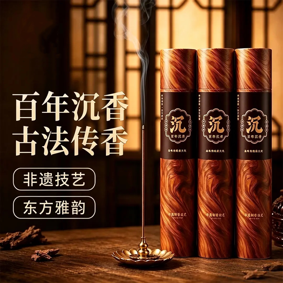 新款百年沉香天然中式线香家用