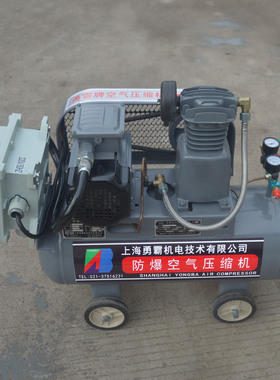 SHYONGBA油田加气站使用的单相防爆无油空压机【一件代发】