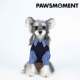 PAWSMOMENT·MIU风狗狗春款 雪纳瑞约克夏法斗 两件套藏青色新款