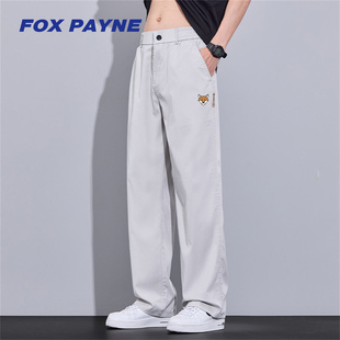 PAYNE小狐狸百搭牛仔裤 休闲裤 男士 宽松直筒美式 子 夏季 英国FOX