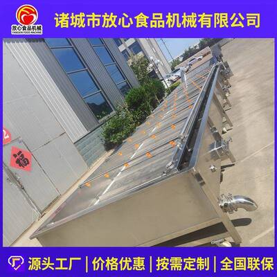 米巴氏杀RNX菌机流巴线 电加热线氏杀菌设备水 蒸煮漂烫冷却机流