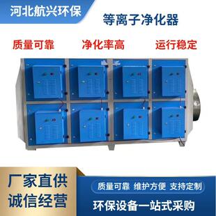 离子模块橡胶塑料烟气处理设备 厂家定制低温等离子净化器静电式