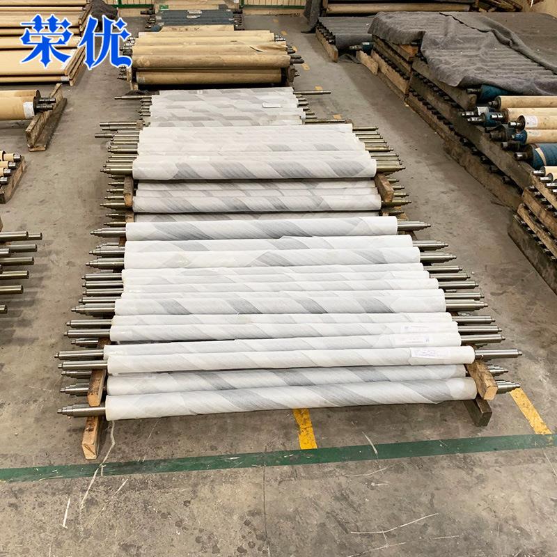 厂家直供特氟龙胶辊尼龙串墨辊光洁度好跳动保证经久耐用