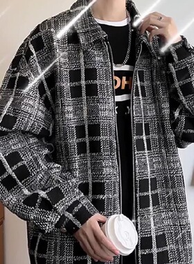 网络图J31原版质量拉链夹克【有复网】黑红M~3XLP38