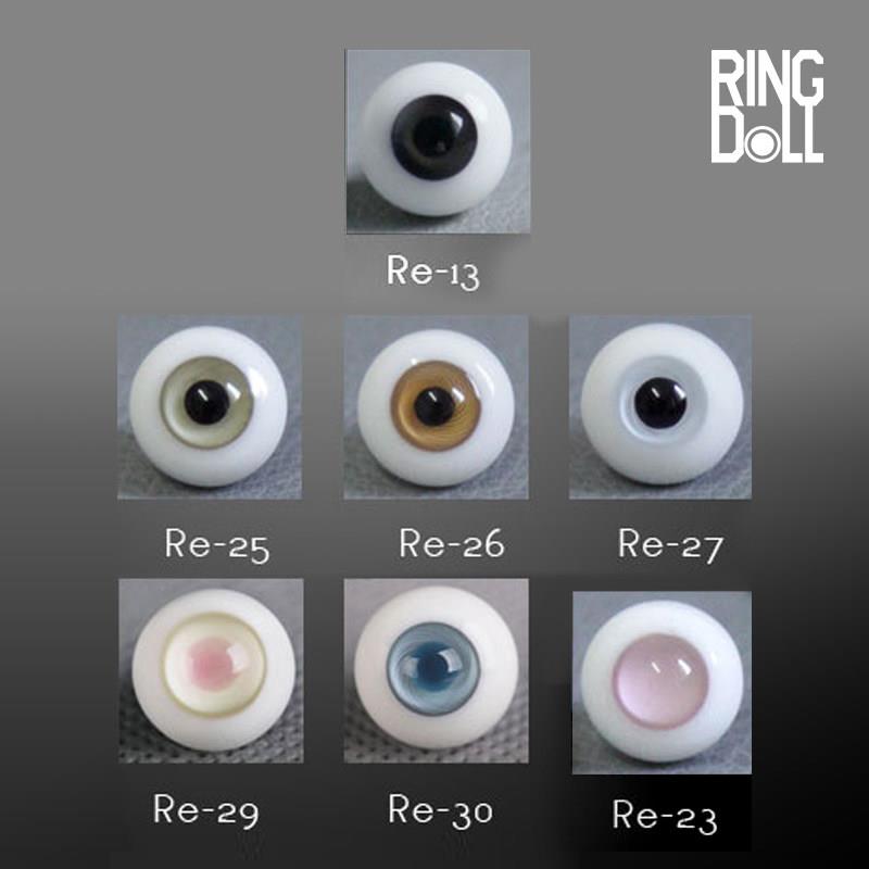 BJD娃娃 SD娃娃 Ringdoll官方配件 A品玻璃眼珠 14 16mm
