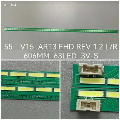 2条*63灯55'' V15 ART3 FHD 55LF630T/V 55LF6350 55LX570H