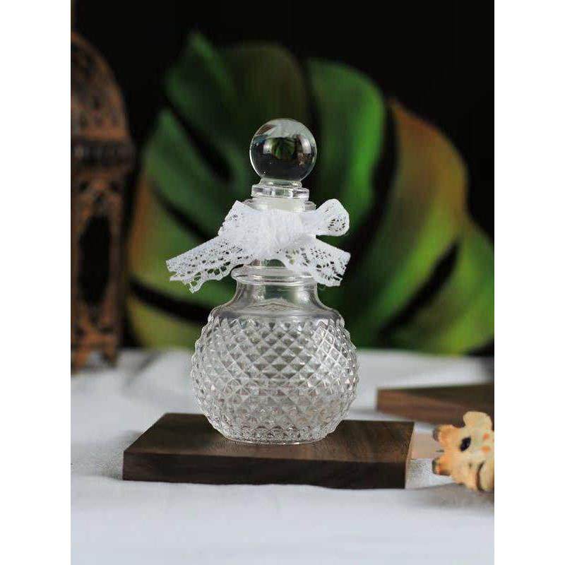 花时间《随行》迷你50毫升香水瓶复古雕花车载分装小瓶子摆件装饰