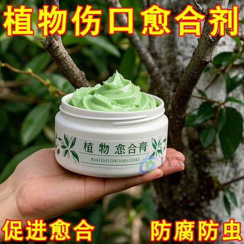 植物伤口愈合剂果树封口涂抹剂树皮修复大树修复剂营养苗木愈合膏