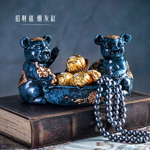 乔迁新居装饰用品摆件入宅新家新房子搬家客厅送朋友贺礼红酒架