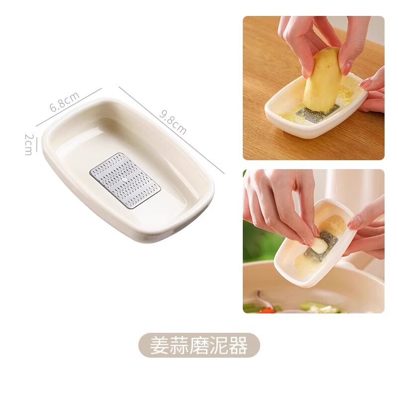 磨姜泥蒜泥神器厨房手动磨蒜磨姜器姜蓉研磨器手工姜末姜汁研磨盘