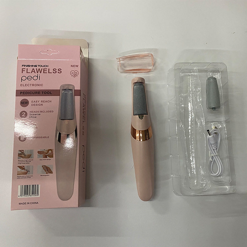 电动磨脚器家用老茧去死皮修脚神器自动搓脚修足器磨砂刮脚皮美脚