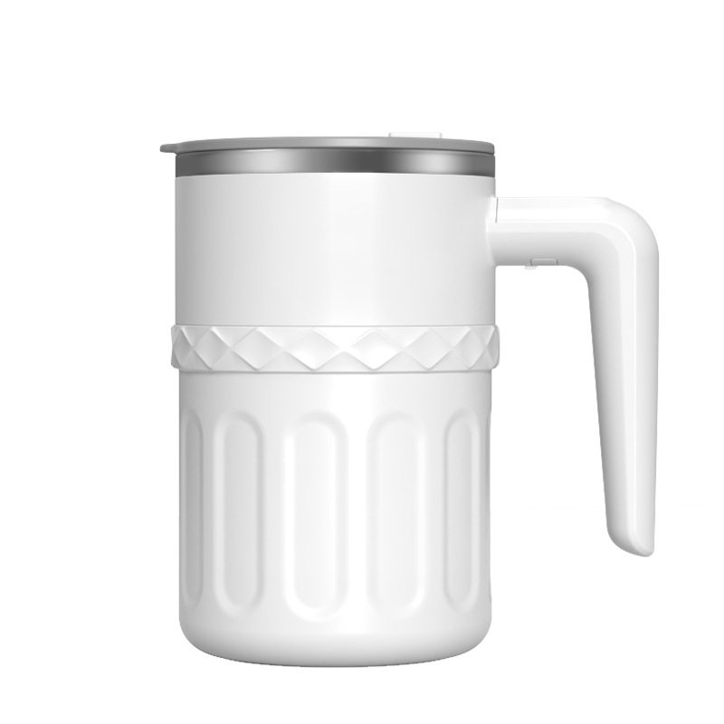 智能测温自动搅拌杯304不锈钢咖啡杯便携奶昔杯蛋白粉摇摇杯营养