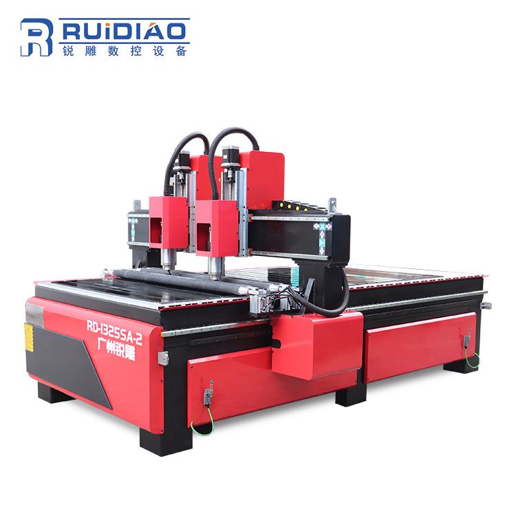 广州厂家直销1325高精度多头木工雕花机板材广告模具通用雕刻机