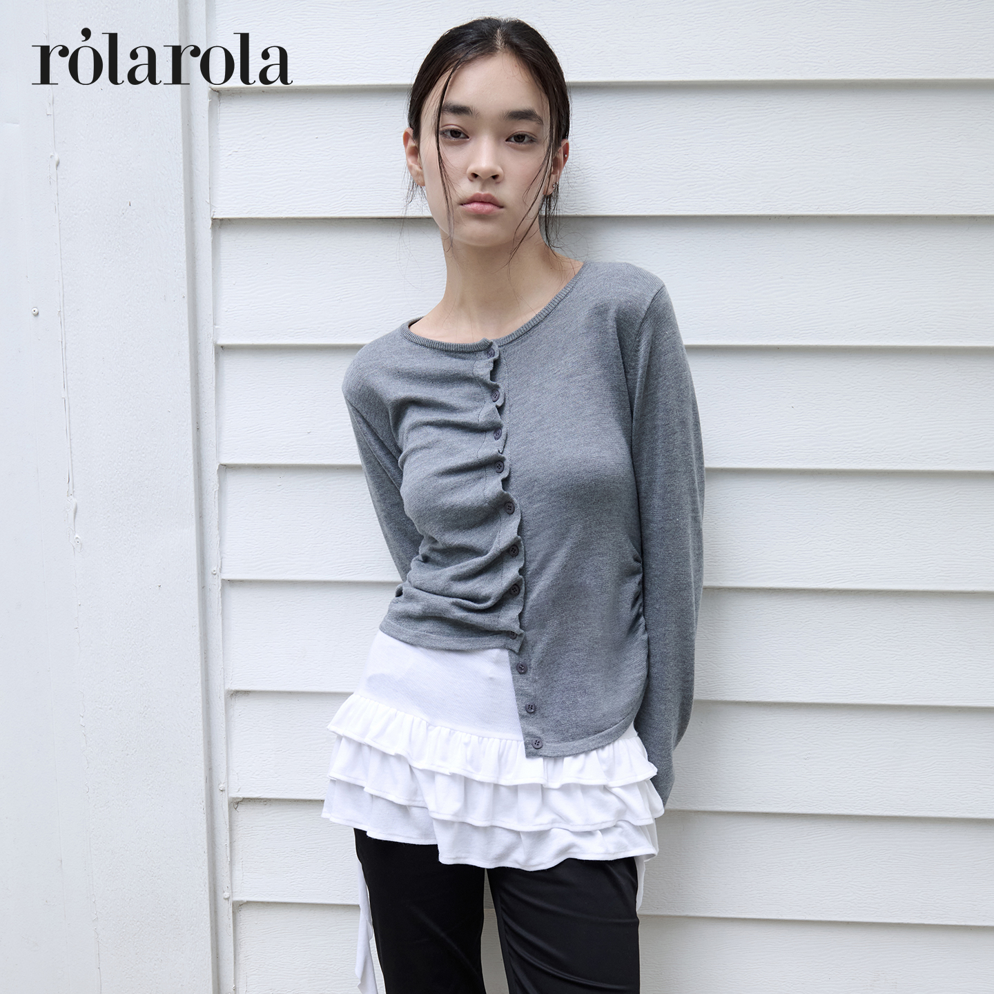 25年秋新款羊绒针织开衫