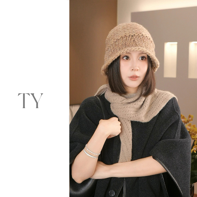 【太一帽社】羊毛毛线针织渔夫帽