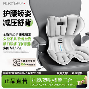 DR.SCT护腰坐垫人体工学久坐椅神器护腰支撑靠背垫腰托驼背矫坐姿
