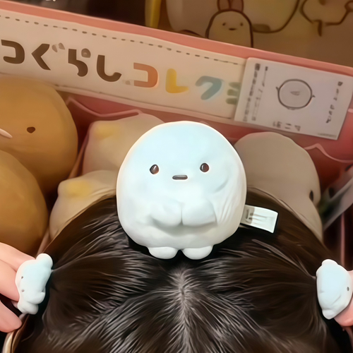 角落生物毛绒治愈系钥匙扣挂件