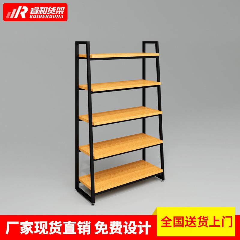名创款优品货架展示架超市宠物便利精品饰品店展柜陈列柜梯形展架