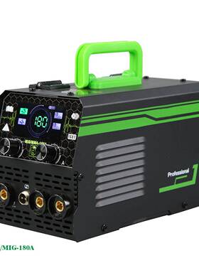2026款120A美规110/220v含配件1g无气二保焊机MIG/MMA-180A电焊