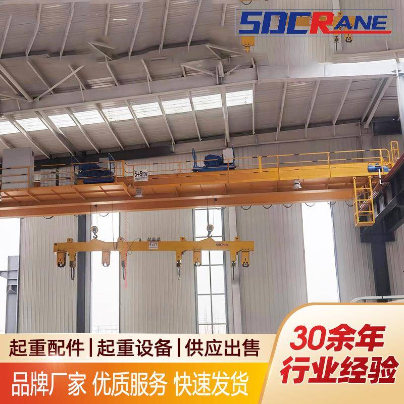 QD双梁桥式航吊天车2吨欧式起重机行吊电动遥控起重设备双梁起重