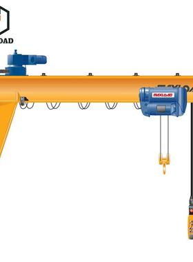 墙壁式单臂悬臂吊180270度电动手动旋转悬臂吊实力厂家